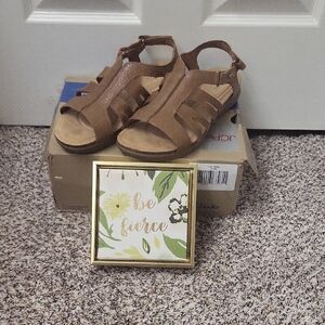 Clarks Sandals- April Belle, Women's Sz:11 Wide